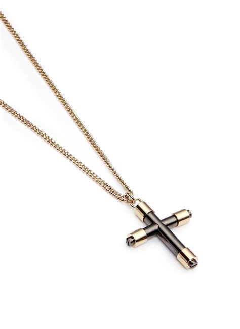 givenchy cross necklace free shipping|vintage givenchy necklace.